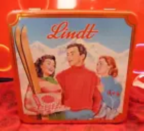 Scatola latta lindt - scatola, &