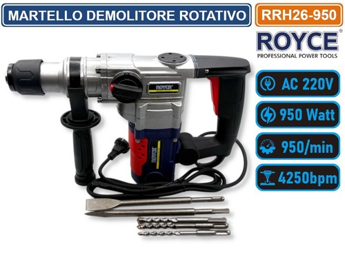 Martello rotativo demolitore - rotativo,