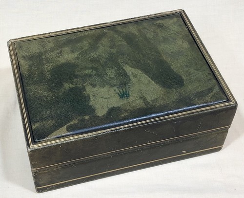 Rolex watch box 1960s - rolex,