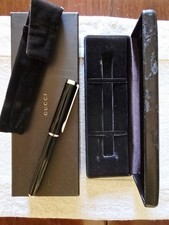 GUCCI penna sfera lacca nero