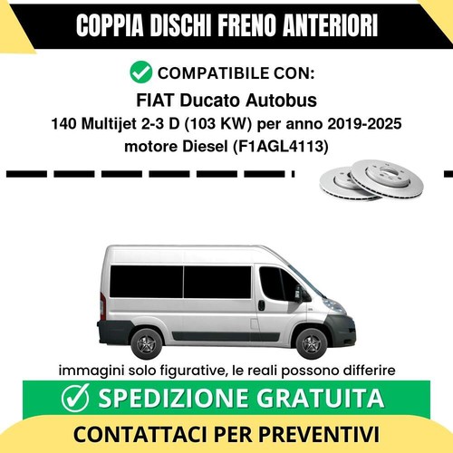 Coppia dischi freno anteriori - dischi,