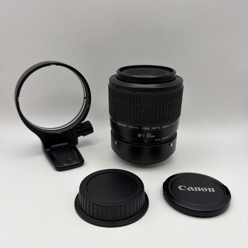 Canon 65mm 8 1 5x - mp-e, f/2.8