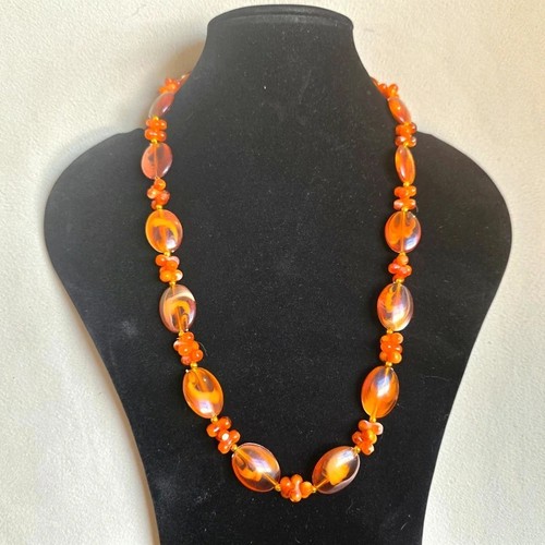 Collana vintage resina - in,
