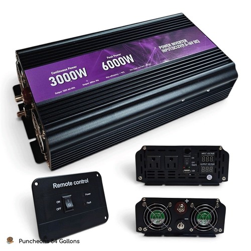 Inverter potenza 3000w 12v - inverter,