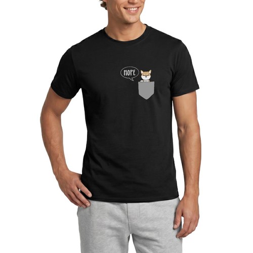 Shirt uomo nope shiba inu - t-shirt,
