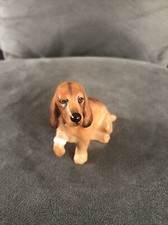 Royal Doulton K9 D Brown Cocker Spaniel Dog Lifting Bandaged Paw K9D Figurine