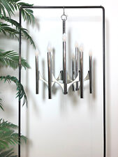 Lampadario a Nove Luci Design GAETANO SCIOLARI Anni 70 -INTERIOR HOME DESIGN