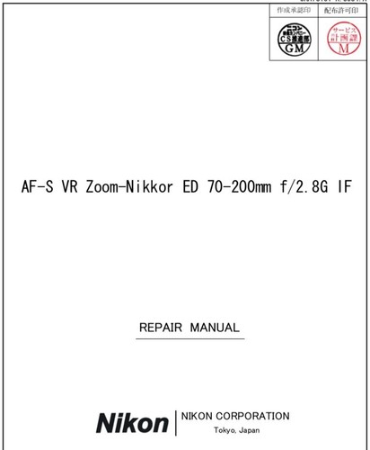 Manuale riparazione servizio - manuale, riparazione/servizio