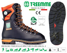 TREEMME Stivale Boscaiolo CE 17249 antitaglio CL.2 suola in gomma TRAIL 1102