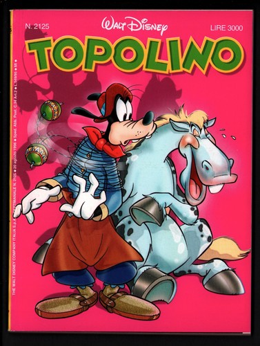 Topolino 2125 agosto 1996 - -,