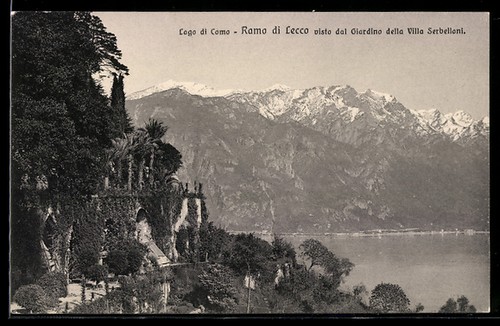 Cartolina ramo lecco - di, /lago