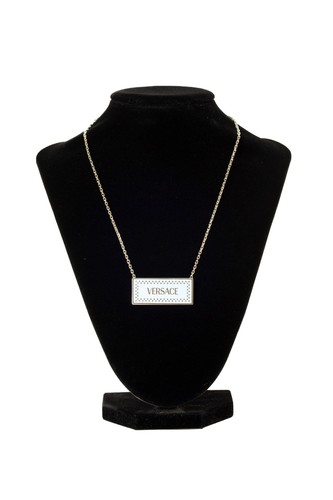 Collana versace colore argento - versace,