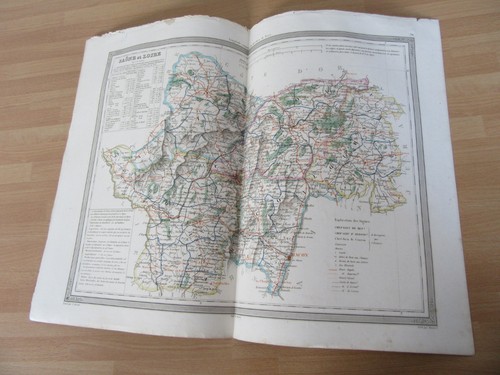 Grande carte couleurs - carte,