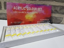 12 COLORI ACRILICI NAIL ART