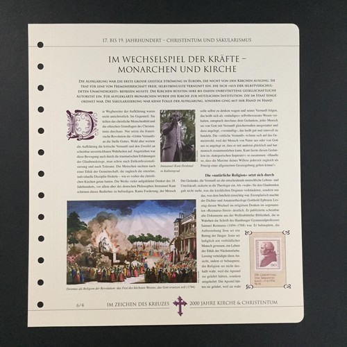 Edizione posta tedesca chiesa - edizione,