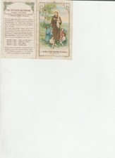 Sant'Antonio di Padova Calendario 1934 Pio Ist. Ant. Roccalumera 