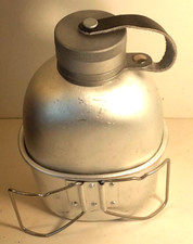 BORRACCIA MILITARE---IN ALLUMINIO CON GAVETTINO-- NUOVO-FONDO DI MAGAZZINO