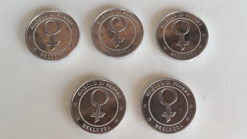 Lotto monete gettone simbolo - monete,