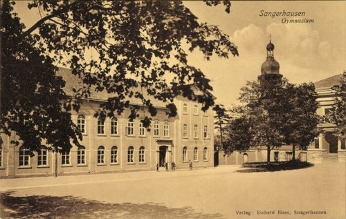 Cartolina sangerhausen - cartolina,
