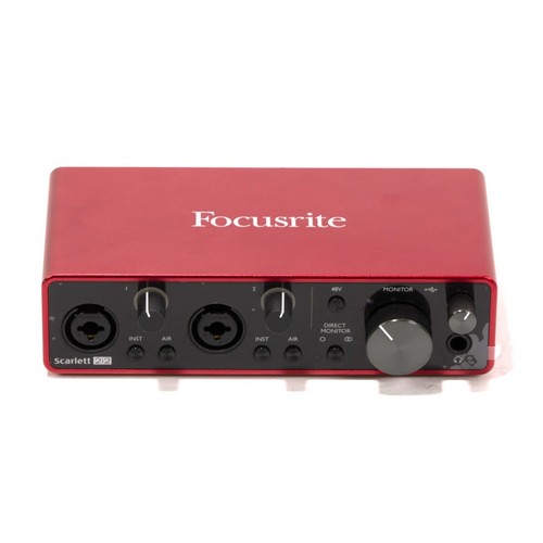 Focusrite scarlett 2i2 2x2 - 2x2, 3a