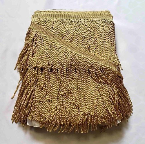 Tenda tappezzeria frange oro