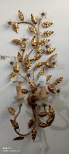 GRANDE APPLIQUE FOGLIA ORO CON