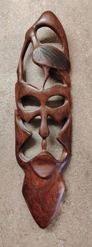 Maschera africana legno - africana,
