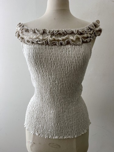 Top vintage mastro - mastro, panna