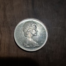1965 Tipo 3 Dollaro Canadese Argento 80% $1 Moneta Canada