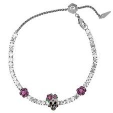 Origami Owl Silver Sugar Skull