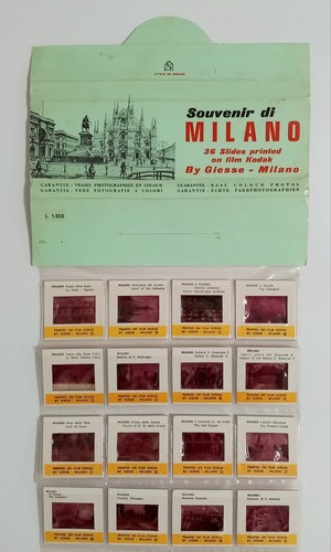 Set vintage diapositive - set,