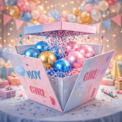 Scatola regalo sorpresa baby - sorpresa,