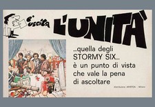 POSTER STORMY SIX L'UNITA'