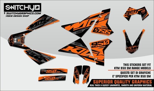 Kit adesivi grafiche - , ktm