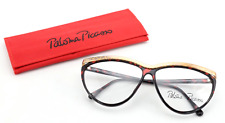 Occhiali PALOMA PICASSO Optyl 3753 30 donna vintage anni 80 rosso oro cat eye custodia morbida