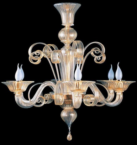 Lampadario veneziano vetro - veneziano, in