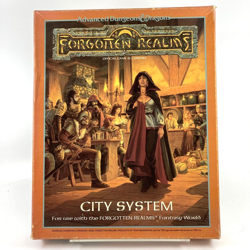 Forgotten realms city - ad&d,