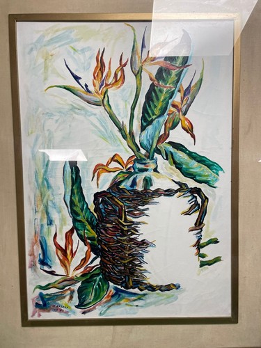 Quadro dipinto olio - ad, o