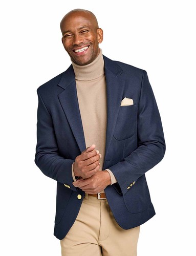 Blazer uomo monopetto classico