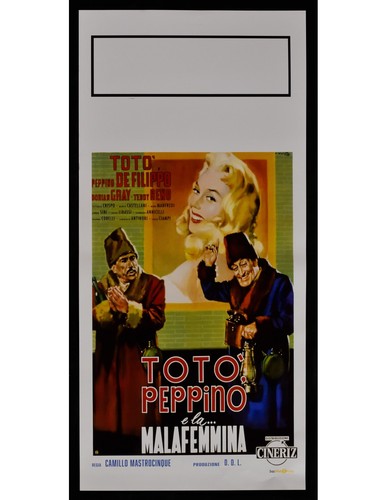 Locandina toto peppino la - locandina,