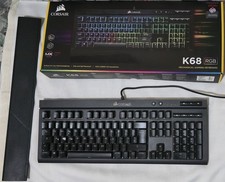 Corsair K68 RGB – Tastiera Meccanica Gaming – Cherry MX Red – Layout Italiano –