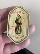 Scatola latta magnesia San Pellegrino