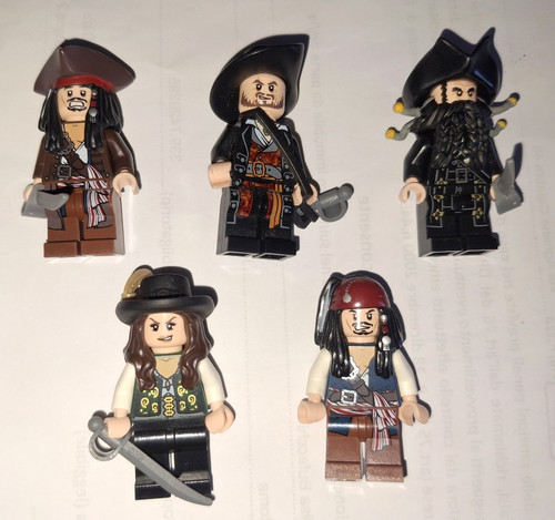 Lego minifigure pirati - 5,