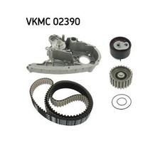 Pompa Acqua + Kit Cinghie Dentate Skf VKMC 02390 per Alfa Romeo Fiat Iveco