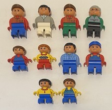Lotto 10 Figurine Lego Duplo