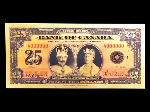 Canada 1935 kgv queen - 1935, $25