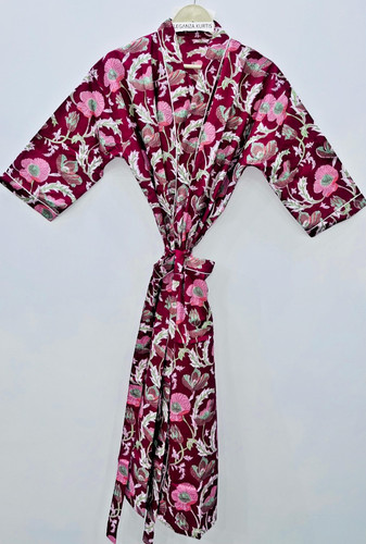 Accappatoio kimono lungo
