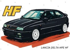 Lancia Delta HPE HF Cuadro