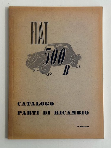 Riproduzione fiat 500b - 1:1,