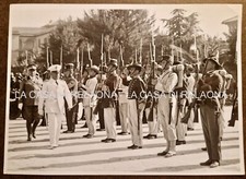 FOTOGRAFIA MUSSOLINI a VITULLO Guardia di Finanza Uniformi Storiche - ANN0 1938
